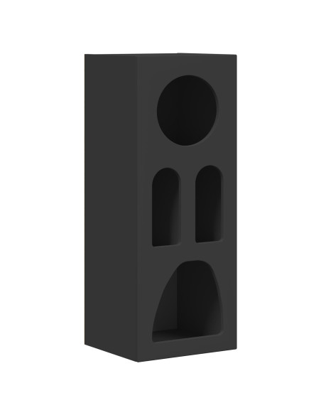 Credenza Nero 40 x 35 x 100.5 cm Legno multistrato