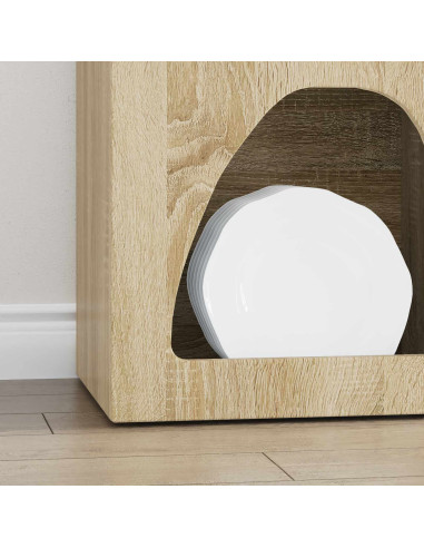 Credenza Rovere Sonoma 40 x 35 x 100.5 cm Legno multistrato