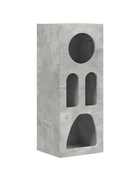 Credenza Grigio cemento 40 x 35 x 100.5 cm Legno multistrato