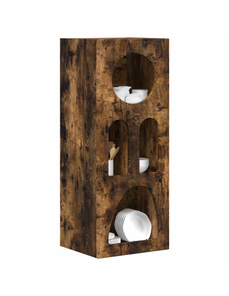 Credenza Rovere fumé 40 x 35 x 100.5 cm Legno multistrato