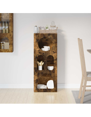 Credenza Rovere fumé 40 x 35 x 100.5 cm Legno multistrato