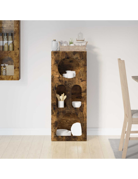 Credenza Rovere fumé 40 x 35 x 100.5 cm Legno multistrato