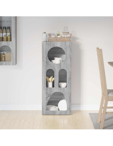 Credenza Grigio Sonoma 40 x 35 x 100.5 cm Legno multistrato