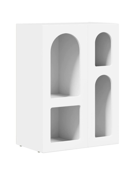 Credenza Bianco 59 x 35 x 80.5 cm Legno multistrato