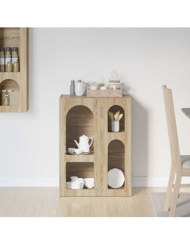 Credenza Rovere Sonoma 59 x 35 x 80.5 cm Legno multistrato