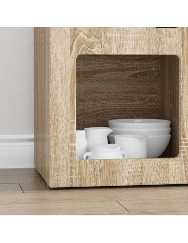 Credenza Rovere Sonoma 59 x 35 x 80.5 cm Legno multistrato