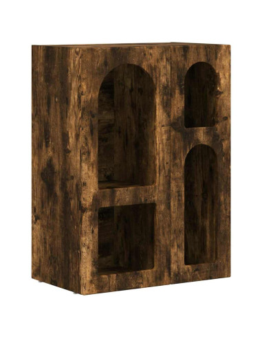 Credenza Rovere fumé 59 x 35 x 80.5 cm Legno multistrato