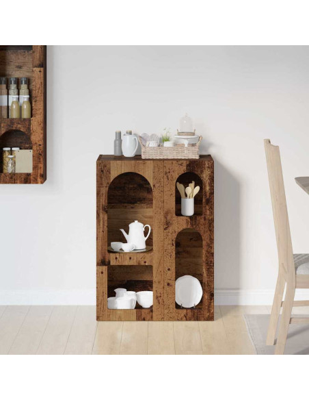 Credenza Legno vecchio 59 x 35 x 80.5 cm Legno multistrato