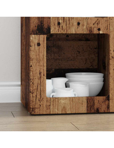 Credenza Legno vecchio 59 x 35 x 80.5 cm Legno multistrato