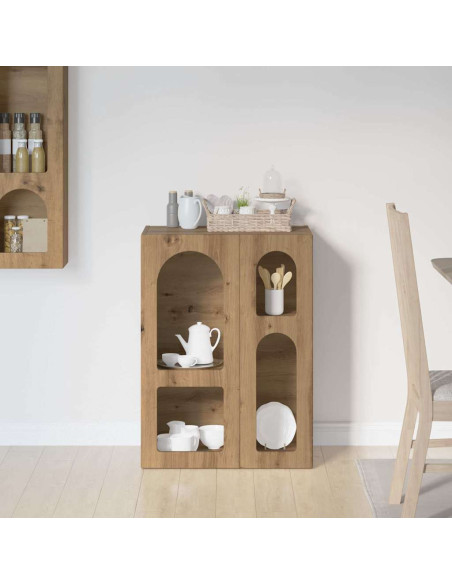 Credenza Rovere artigianale 59 x 35 x 80.5 cm Legno multistrato