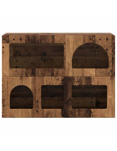 Credenza Legno vecchio 80.5 x 35 x 59 cm Legno multistrato 2