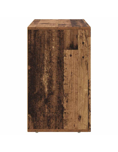Credenza Legno vecchio 80.5 x 35 x 59 cm Legno multistrato
