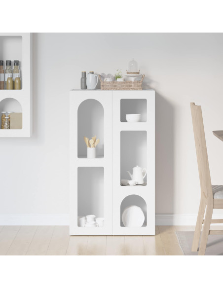 Credenza Bianco 59 x 35 x 100,5 cm Legno multistrato