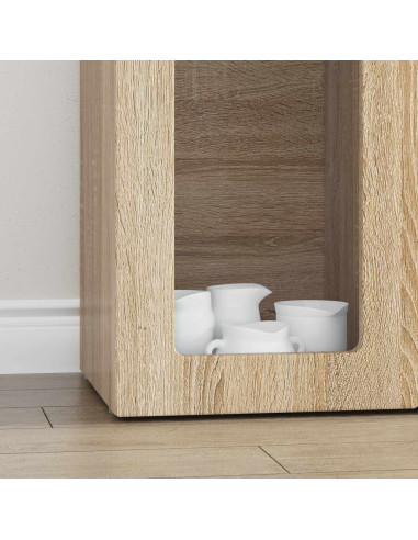 Credenza Rovere Sonoma 59 x 35 x 100,5 cm Legno multistrato