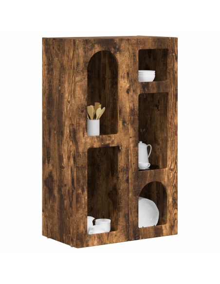 Credenza Rovere fumé 59 x 35 x 100,5 cm Legno multistrato