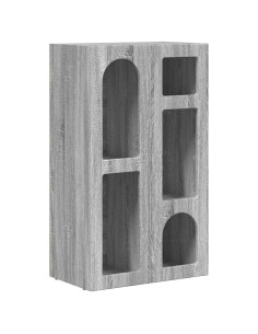 Credenza Grigio Sonoma 59 x 35 x 100,5 cm Legno multistrato 2