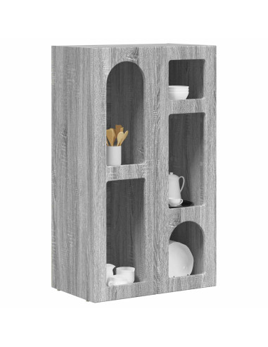 Credenza Grigio Sonoma 59 x 35 x 100,5 cm Legno multistrato