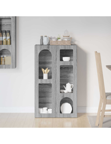 Credenza Grigio Sonoma 59 x 35 x 100,5 cm Legno multistrato