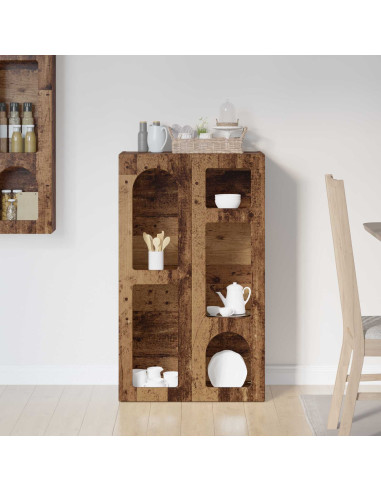 Credenza Legno vecchio 59 x 35 x 100,5 cm Legno multistrato