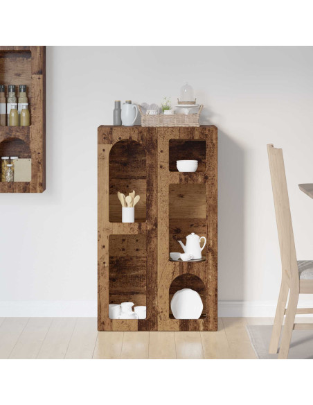 Credenza Legno vecchio 59 x 35 x 100,5 cm Legno multistrato