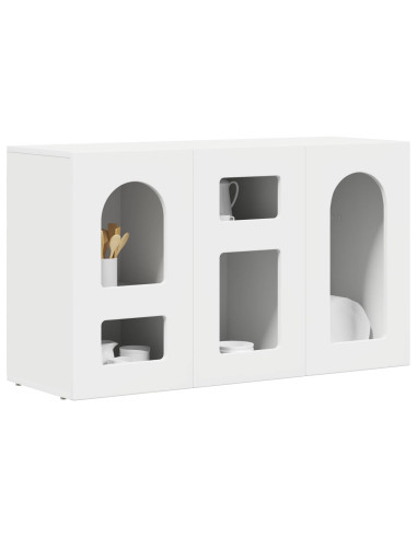 Credenza Bianco 100 x 35 x 59 cm Legno multistrato