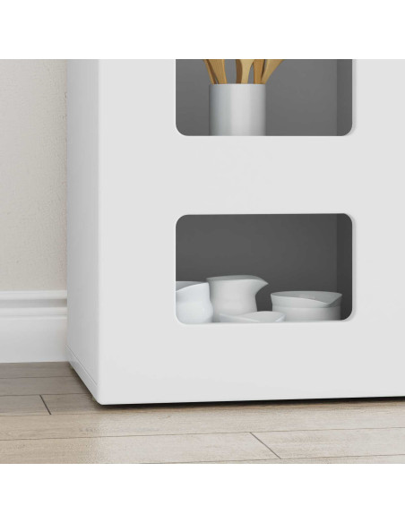 Credenza Bianco 100 x 35 x 59 cm Legno multistrato