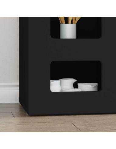 Credenza Nero 100 x 35 x 59 cm Legno multistrato