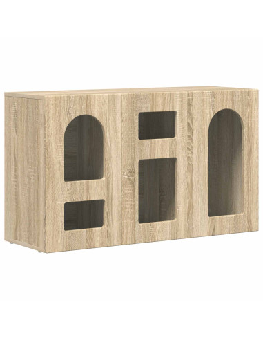 Credenza Rovere Sonoma 100 x 35 x 59 cm Legno multistrato