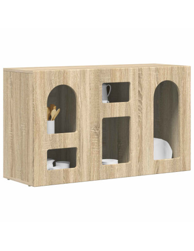 Credenza Rovere Sonoma 100 x 35 x 59 cm Legno multistrato