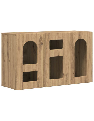 Credenza Rovere artigianale 100 x 35 x 59 cm Legno multistrato
