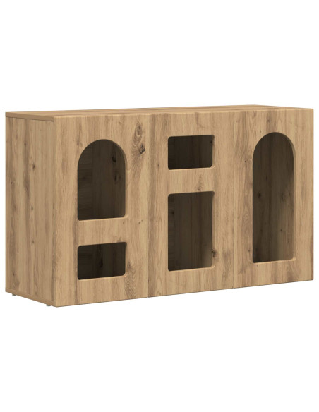 Credenza Rovere artigianale 100 x 35 x 59 cm Legno multistrato