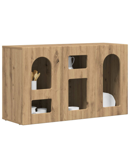 Credenza Rovere artigianale 100 x 35 x 59 cm Legno multistrato