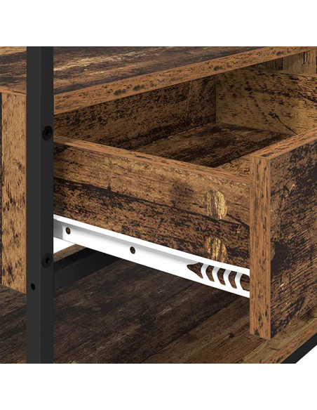 Guardaroba Legno vecchio 89 x 39 x 184.5 cm Legno multistrato