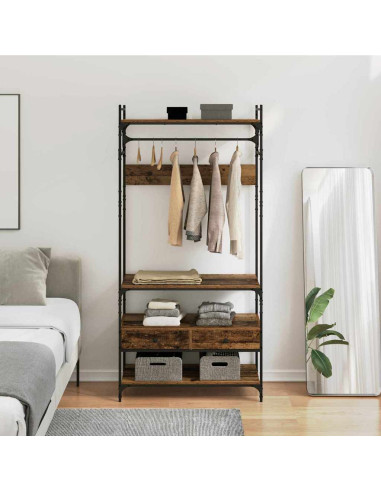 Guardaroba Legno vecchio 89 x 39 x 184.5 cm Legno multistrato