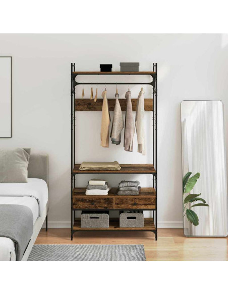 Guardaroba Legno vecchio 89 x 39 x 184.5 cm Legno multistrato