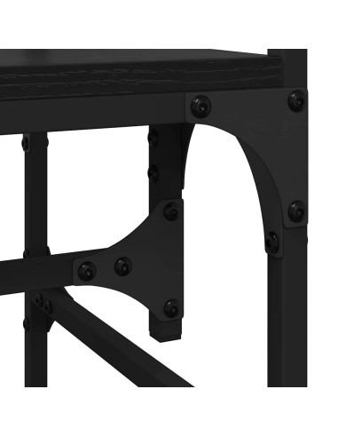 Guardaroba Rovere nero 89 x 39 x 184.5 cm Legno multistrato