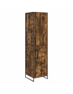 Armadio 2 pcs Quercia Fumosa 50 x 50 x 200 cm Legno multistrato 2