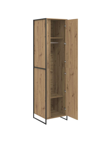 Armadio con porta 2 pcs Rovere Artigianale 50 x 50 x 200 cm