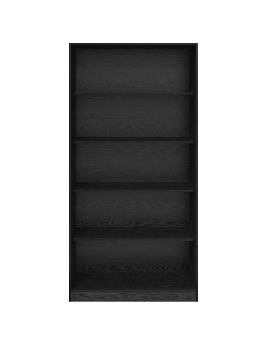 Guardaroba Rovere Nero 100 x 50 x 200 cm Legno multistrato