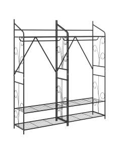 Armadio Aperto Tinta unita 2 pcs 78 x 36 x 158 cm 2
