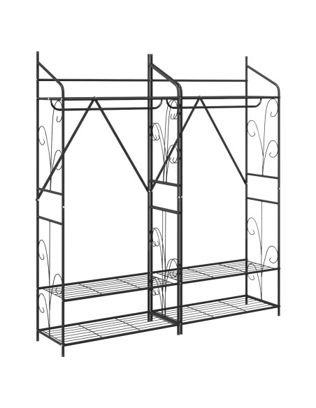 Armadio Aperto Tinta unita 2 pcs 78 x 36 x 158 cm