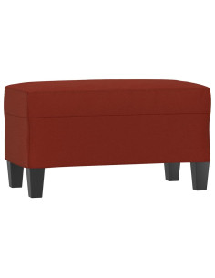 Panca Rosso Vino 70x35x41 cm in Similpelle 2