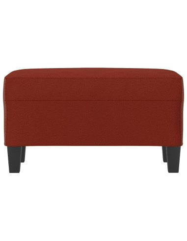 Panca Rosso Vino 70x35x41 cm in Similpelle