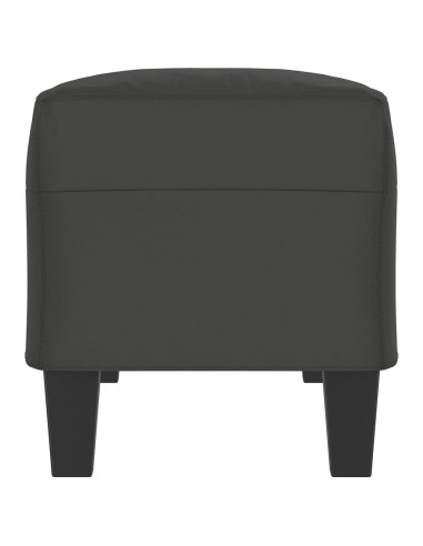 Panca grigio scuro 100x35x41 cm in Microfibra