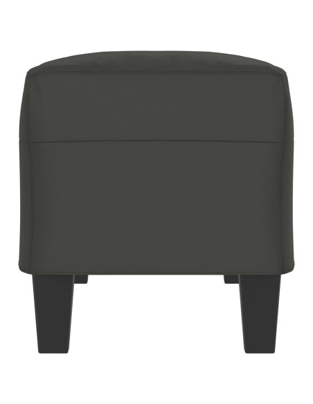 Panca grigio scuro 100x35x41 cm in Microfibra