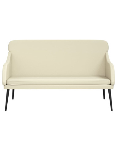 Panca Crema 110x76x80 cm in Similpelle