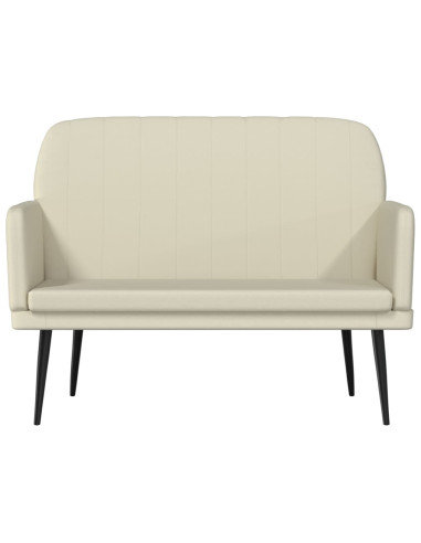 Panca Crema 107x80x81 cm in Similpelle