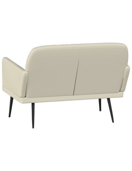 Panca Crema 107x80x81 cm in Similpelle