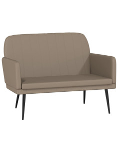 Panca Cappuccino 107x80x81 cm in Similpelle 2
