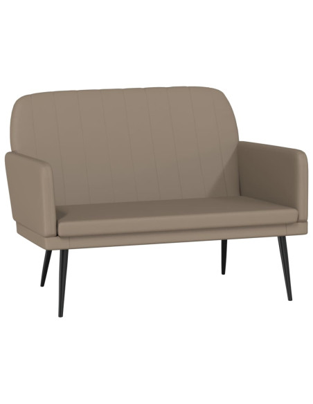 Panca Cappuccino 107x80x81 cm in Similpelle